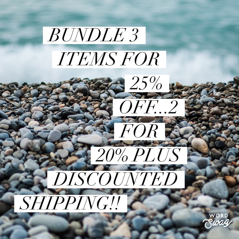 Bundle for Savings!!!